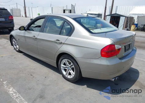 2008 BMW 328I z USA, uszkodzony, nr VIN WBAVC57518NK78168